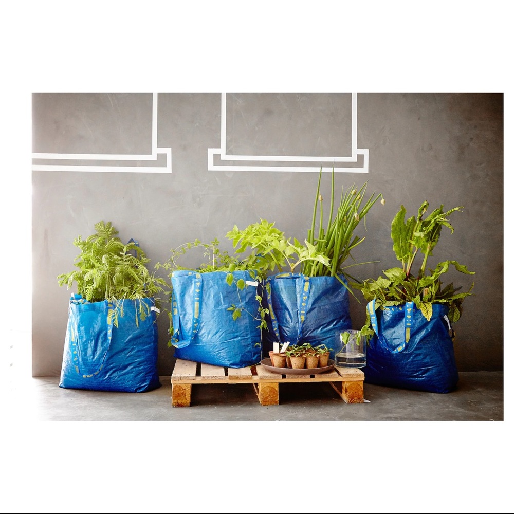 Set of 6 - Medium Ikea Shopping tote Bags - Picture 2 of 7